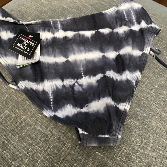 2 For $9 California Waves High Waist Bikini Bottom - Picture 4 of 4